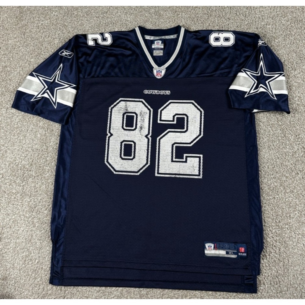 Dallas Cowboys Jason Witten Jersey Mens Extra Large Blue Reebok NFL Football XL